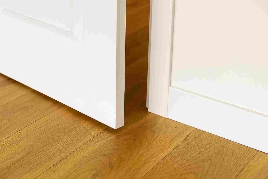 puerta de interior blanca