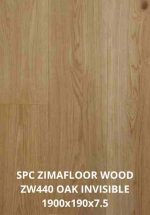 Spc zimafloor wood zw440 oak invisible 1900x190x7 | CarpiMarket
